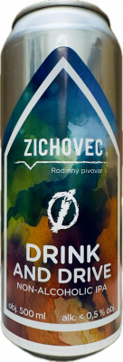 0%Drink and Drive/nealko Hazy Ipa/CAN 0,5L/Zichovec