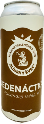 11%Polotmavý ležák/CAN 500ml/Švec