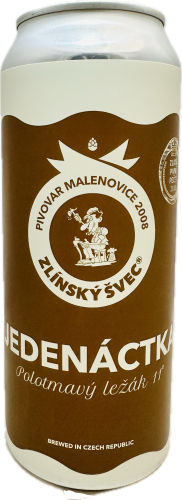 11%Polotmavý ležák/CAN 500ml/Švec