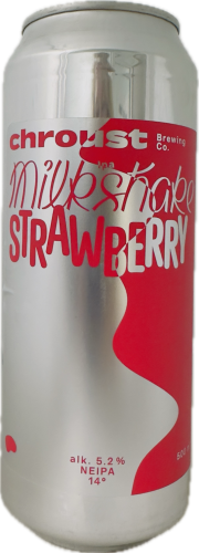 14%Milkshake Strawberry/NEIPA/světlé/CAN 500 ml/Chroust