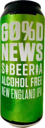 0,5%GO%D NEWS/alkohol free NEIPA/CAN 500ml/Sibeeria