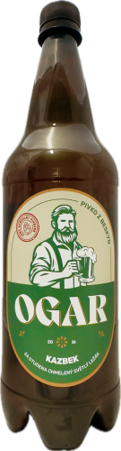 12%Kazbek/světlý ležák/PET 1L/Ogar