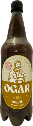 15% Medové/světlé/PET 1L/Ogar