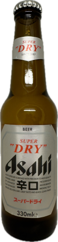 12% Super Dry Beer/světlé japonské pivo/sklo 330ml/Asahi