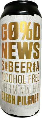 0,5%GO%D NEWS/nealko/Czech Pilsener/CAN 500ml/Sibeeria