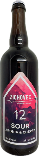 12%Aronia&Cherry SOUR/sklo 750ml/Zichovec