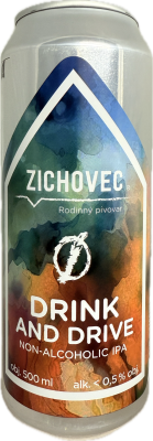 0,5%Drink and Drive/nealko Hazy Ipa/CAN 0,5L/Zichovec