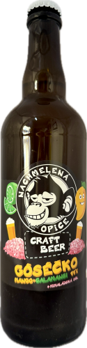 11%Goséčko Mango-Calamansi/Gose/sklo 0,75L/Opice