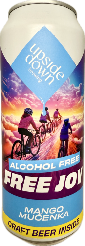 0,5%Mango Mučenka/Alkohol Free/CAN 500ml/Upside Down