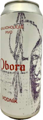 0,5%Vodník/Nealko pivo/CAN 500ml/Obora