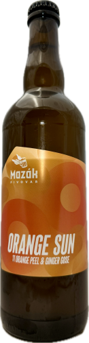 11%Orange Sun GOSE/sklo 750ml/Mazák