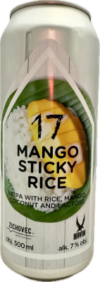 17%Mango Sticky Rice/NEIPA/CAN/Zichovec