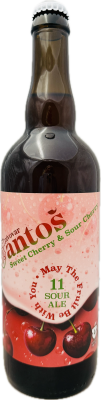 11% Sweet Cherry&Sour Cherry ALE/sklo 750ml/Antoš