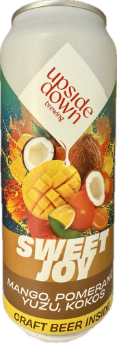13%Mango-Pomeranč-Yuzu-Kokos/Pastry Sour/CAN 500ml/Upside Down